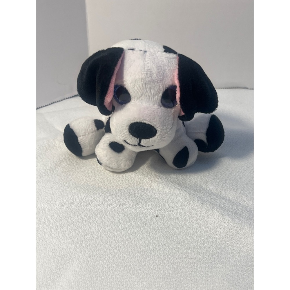 SuperpriAnimals Plush‎ Dalmatian Dog Stuffed Animal Toy Black White Spots